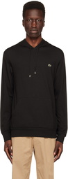 Lacoste Black Patch Hoodie