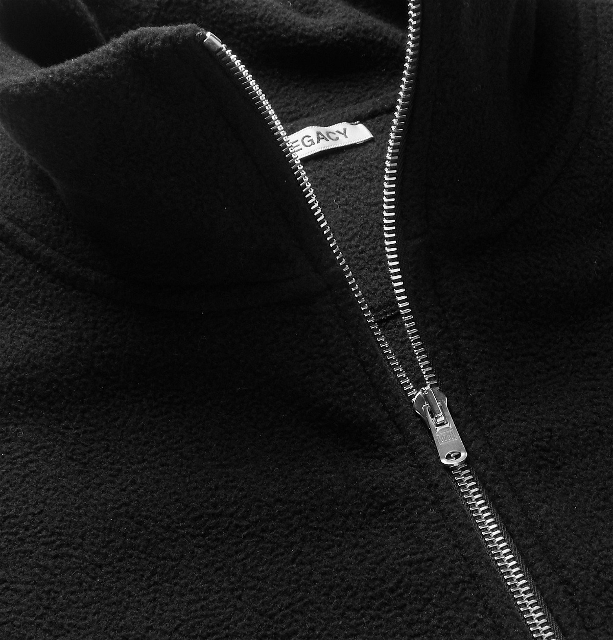 Our Legacy - Fleece Zip-Up Jacket - Black Our Legacy