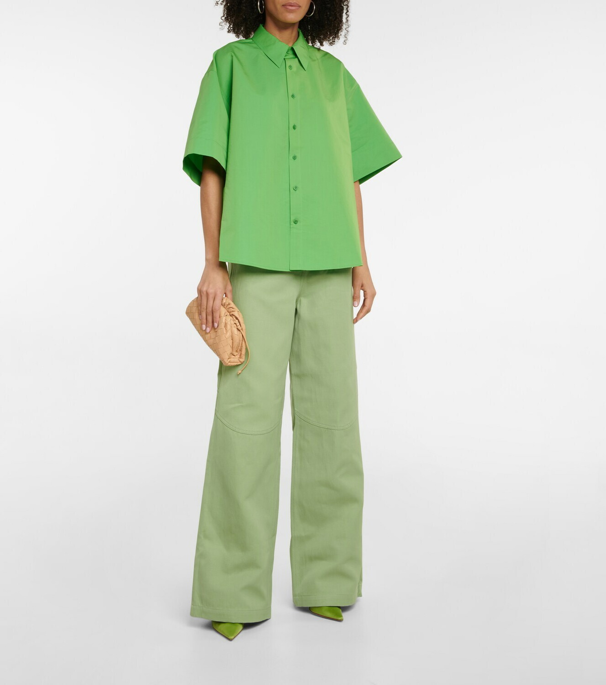 Petar Petrov Ladd cotton and silk oversized shirt