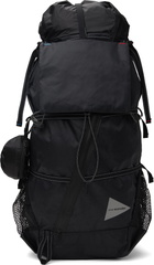 and wander Black ECOPAK 45L Backpack