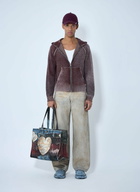 Acne Studios Zip-Up Hooded Sweatshirt