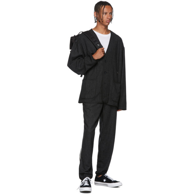 Wonders Black Pinstripe Lounge Pants