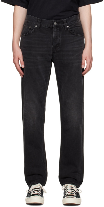 Photo: Nudie Jeans Black Steady Eddie II Jeans