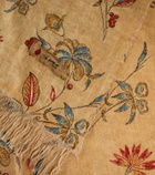 The House of Lyria Tormento floral linen tablecloth