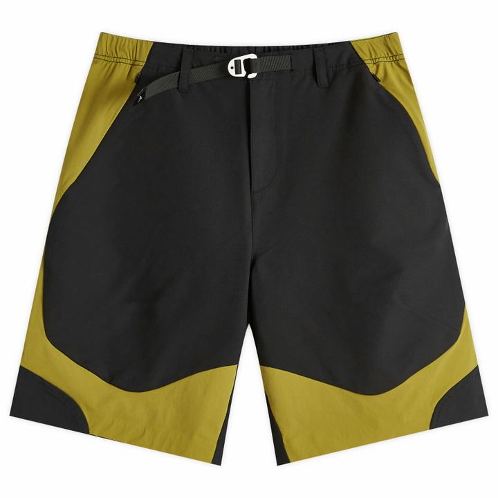 Photo: Purple Mountain Observatory Men's Terrain Shorts in Black/Olive