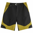 Purple Mountain Observatory Men's Terrain Shorts in Black/Olive