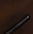 Berluti - Amplitude Leather Messenger Bag - Brown