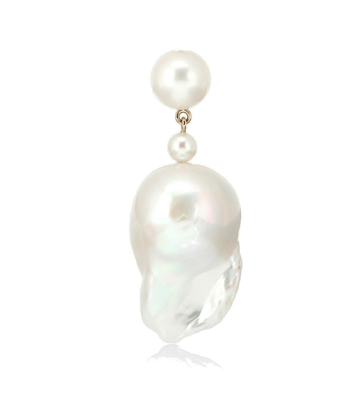 Photo: Sophie Bille Brahe - Venus Grande 14-kt gold single earring with pearls