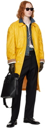 Maison Margiela Yellow Smudge Trench Coat