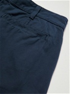 Save Khaki United - Slim-Fit Straight-Leg Cotton-Twill Shorts - Blue