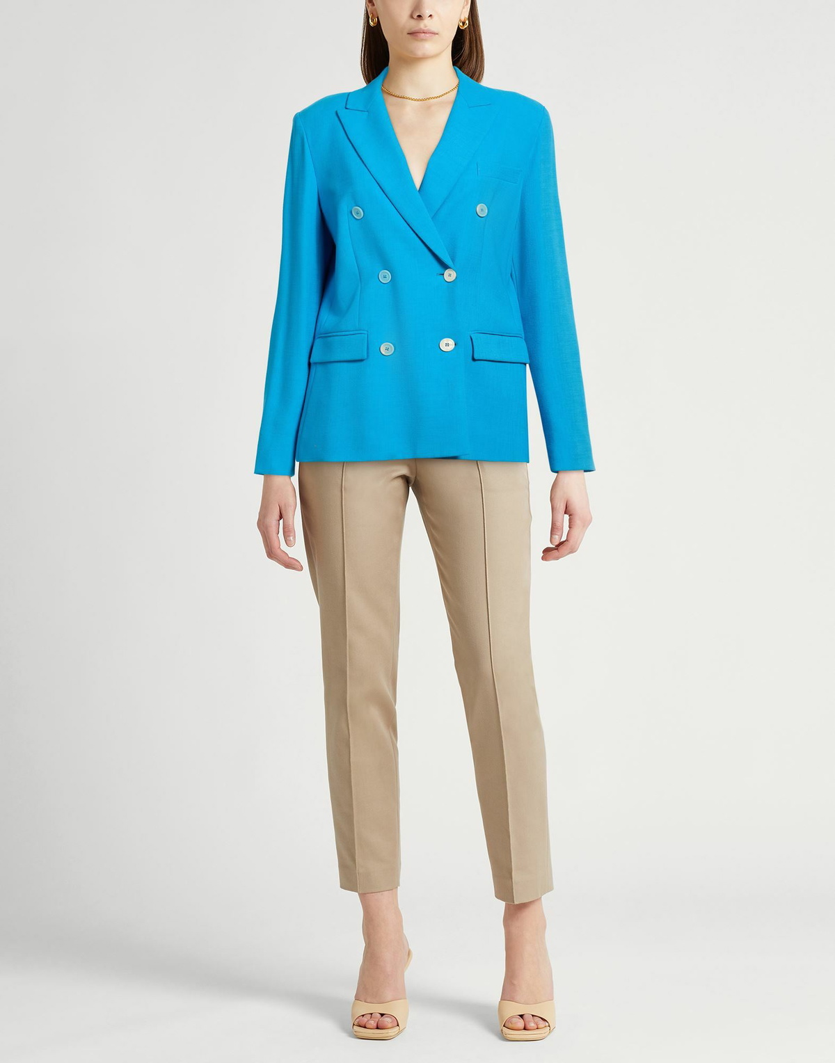 Jucca Womens Blazer Azure