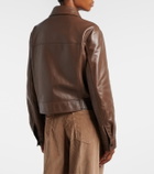 Brunello Cucinelli Leather jacket