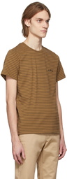 A.P.C. Brown Bastian T-Shirt