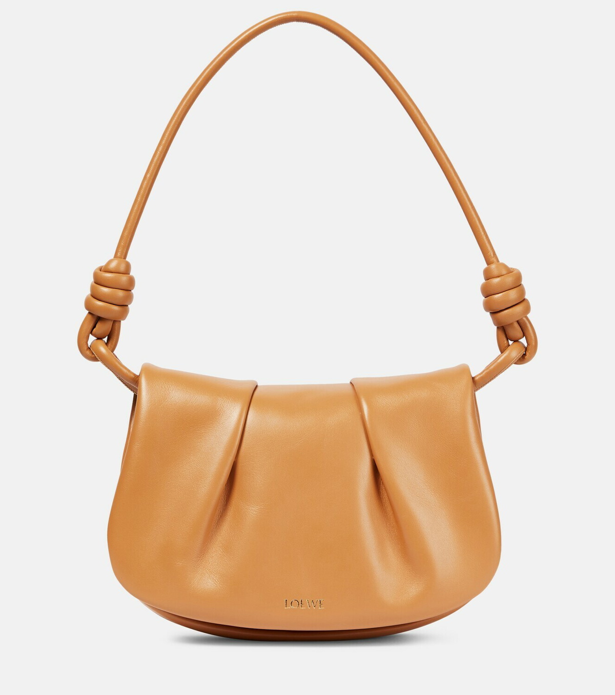 バッグ・カバンその他 LOEWE SHOULDER STRAPS (C073S49X01 TAN) Thin braided strap in classic calfskin Brown - LOEWE