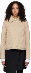 Burberry Beige Lanford Jacket