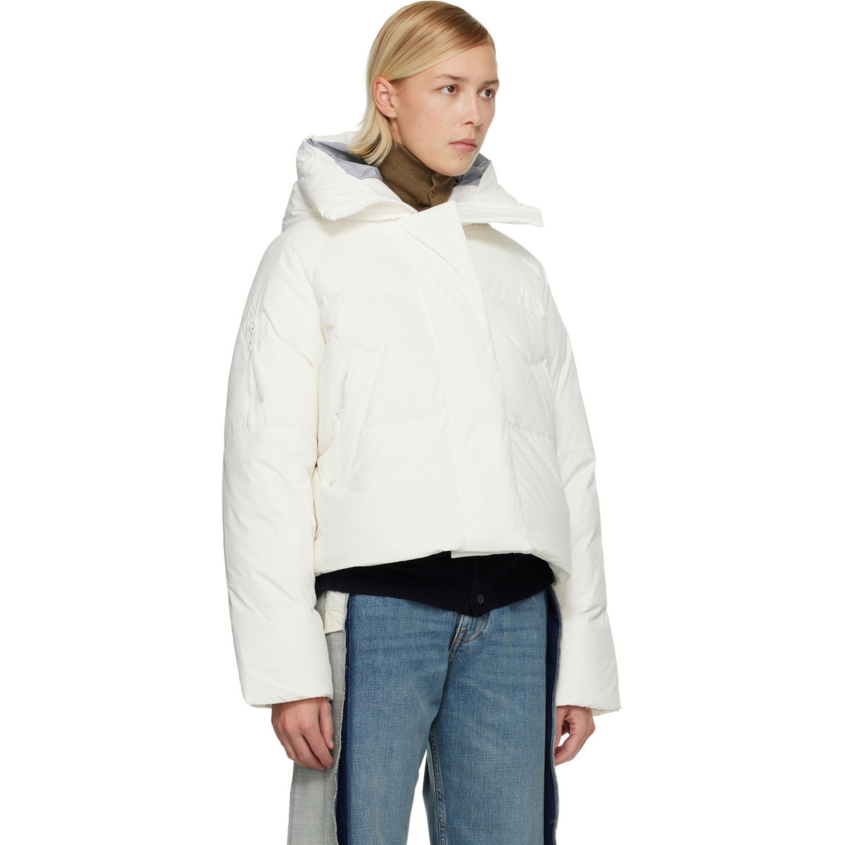 Canada Goose White Chilliwack Down Jacket