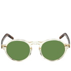 Moscot Men's Glick Sunglasses in Flesh/Tortoise/G-15