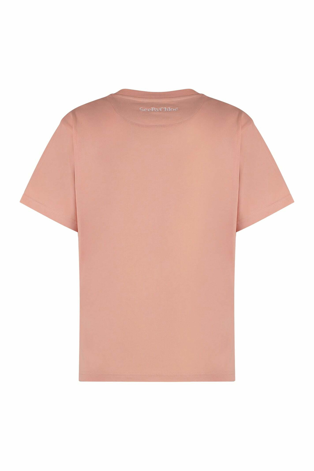 See by Chloé Cotton Crew-neck T-shirt