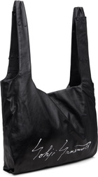 YOHJI YAMAMOTO Black Infinite Signature Tote