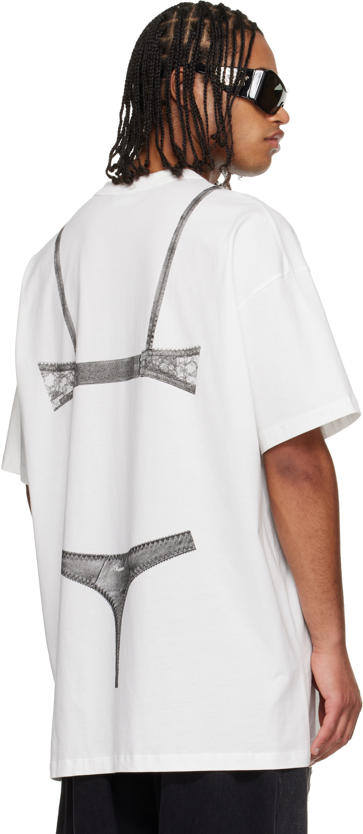 VAQUERA White Lingerie Tall T-shirt