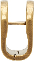 Balenciaga Gold Clip Earrings