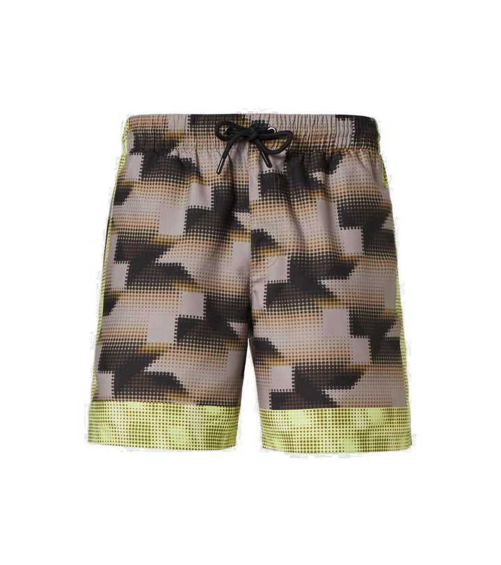 Photo: Dries Van Noten Printed swim trunks