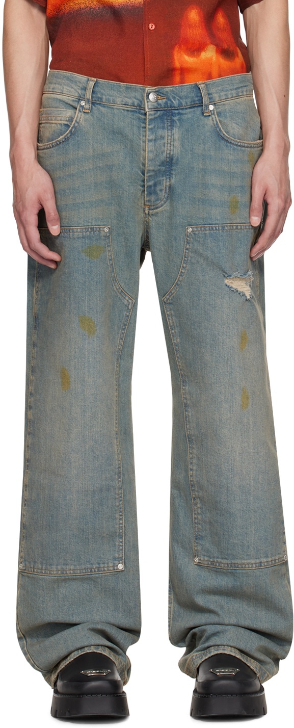 Photo: MISBHV Blue Faded Jeans