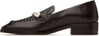 Wales Bonner Brown Leather Loafers