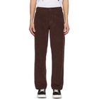 MSGM Brown Corduroy Trousers