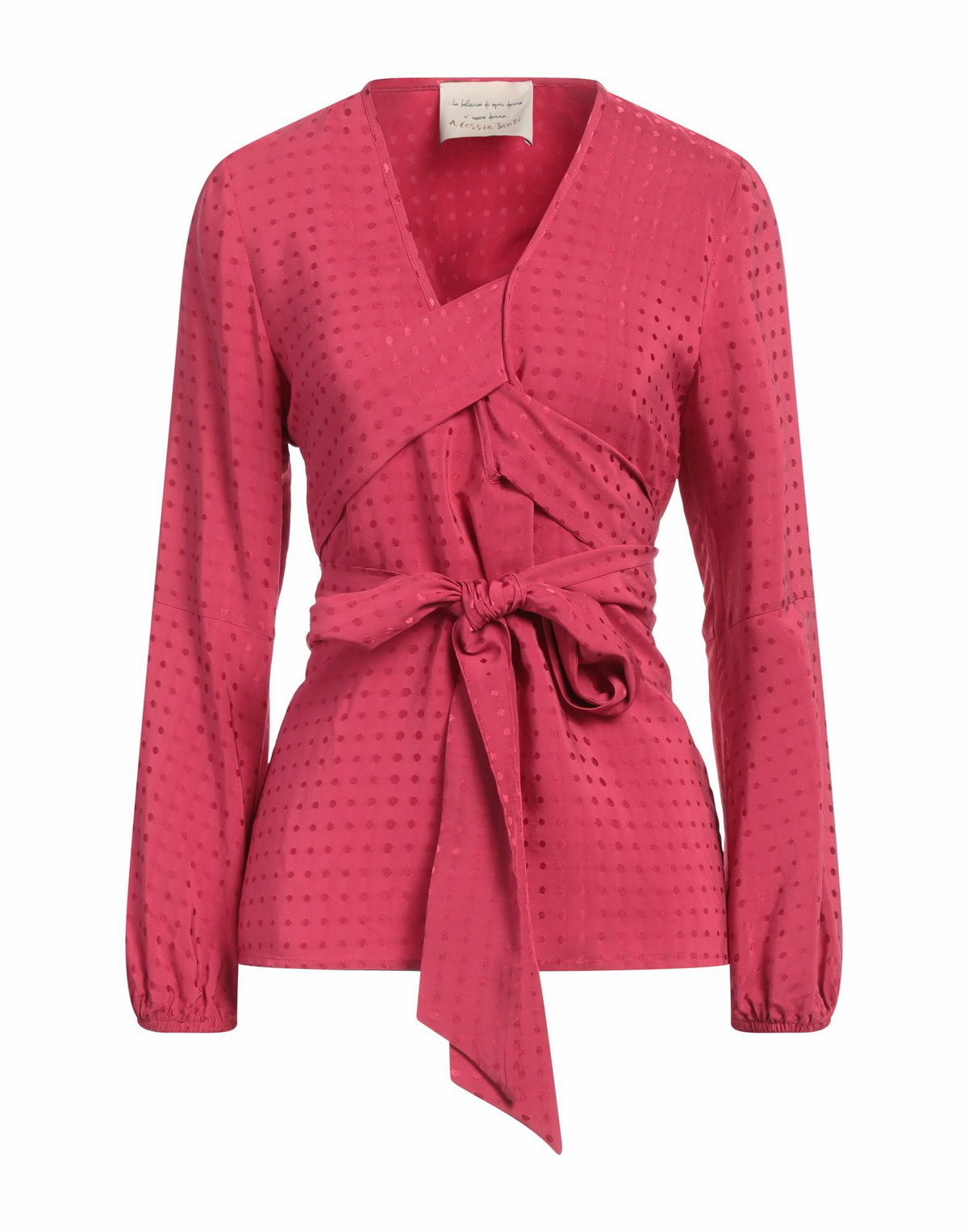 Alessia Santi Womens Top Garnet