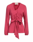 Alessia Santi Womens Top Garnet