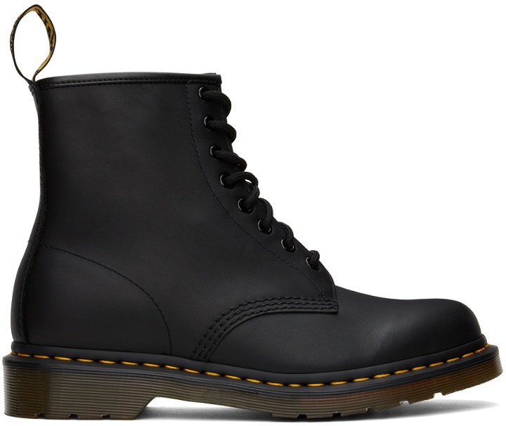 Photo: Dr. Martens Black 1460 Greasy Boots