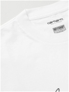 Carhartt WIP - Relevant Parties Vol.2 Printed Organic Cotton-Jersey T-Shirt - White