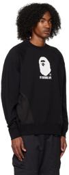 BAPE Black Paneled Sweatshirt