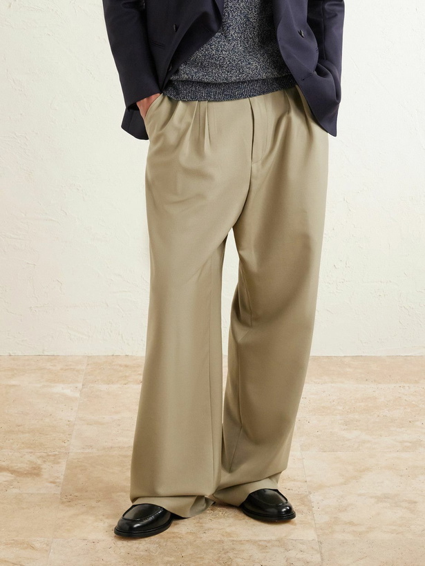 Photo: VINNY's - Townee Leather Penny Loafers - Black