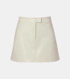 Courrèges Reedition faux leather miniskirt