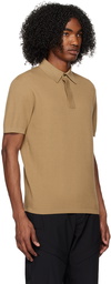 Dunhill Tan Performance Polo