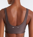The Upside Poet Harlow printed sports bra