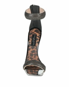Philipp Plein Womens Sandals in Black