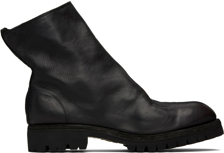 Photo: Guidi Black Side Zip Boots