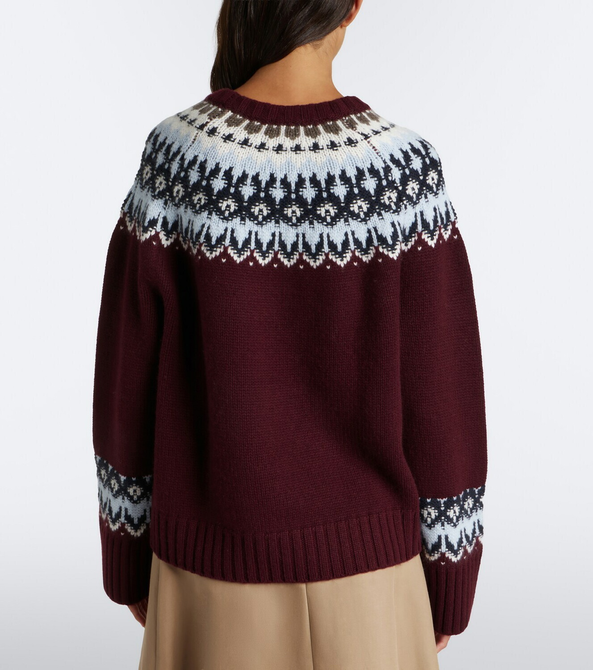 Arch4 Moriond Fair Isle cashmere sweater