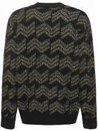 MISSONI - Monogram Jacquard Cotton Knit Cardigan