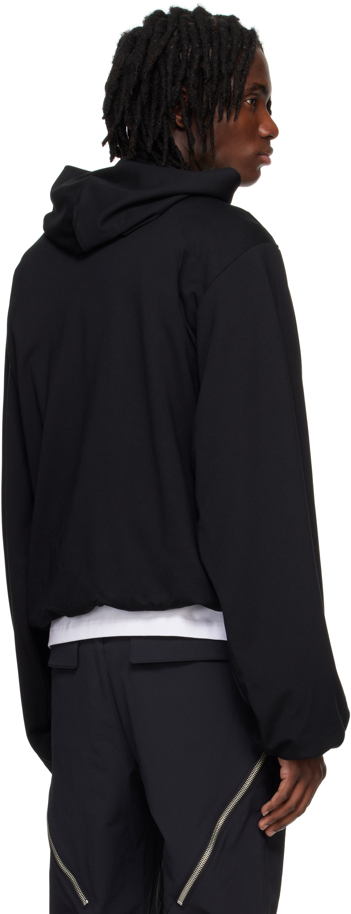 HELIOT EMIL Black Enodo Hoodie