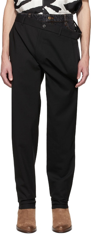 Photo: Y/Project Black Lazy Trousers
