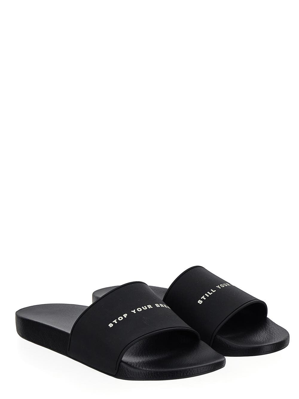 Rick Owens Drkshdw Rubber Slide Rick Owens Drkshdw