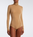 The Row Basile jersey turtleneck bodysuit