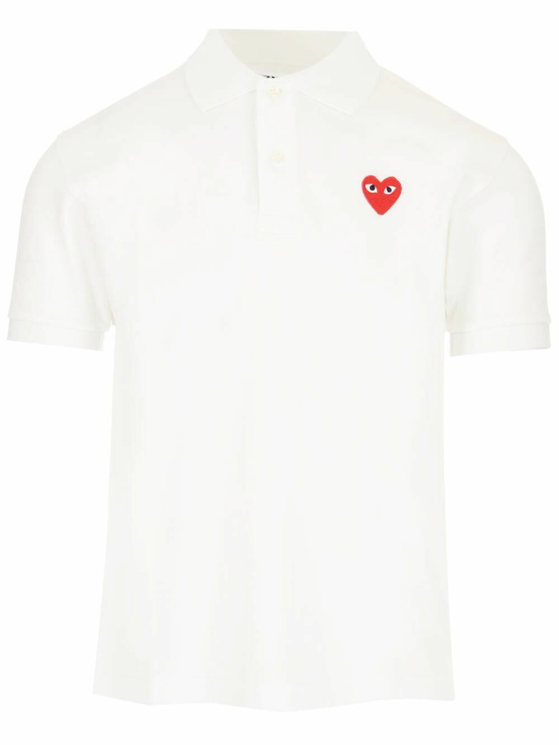 Photo: Comme des Garçons Play Half-sleeved Polo