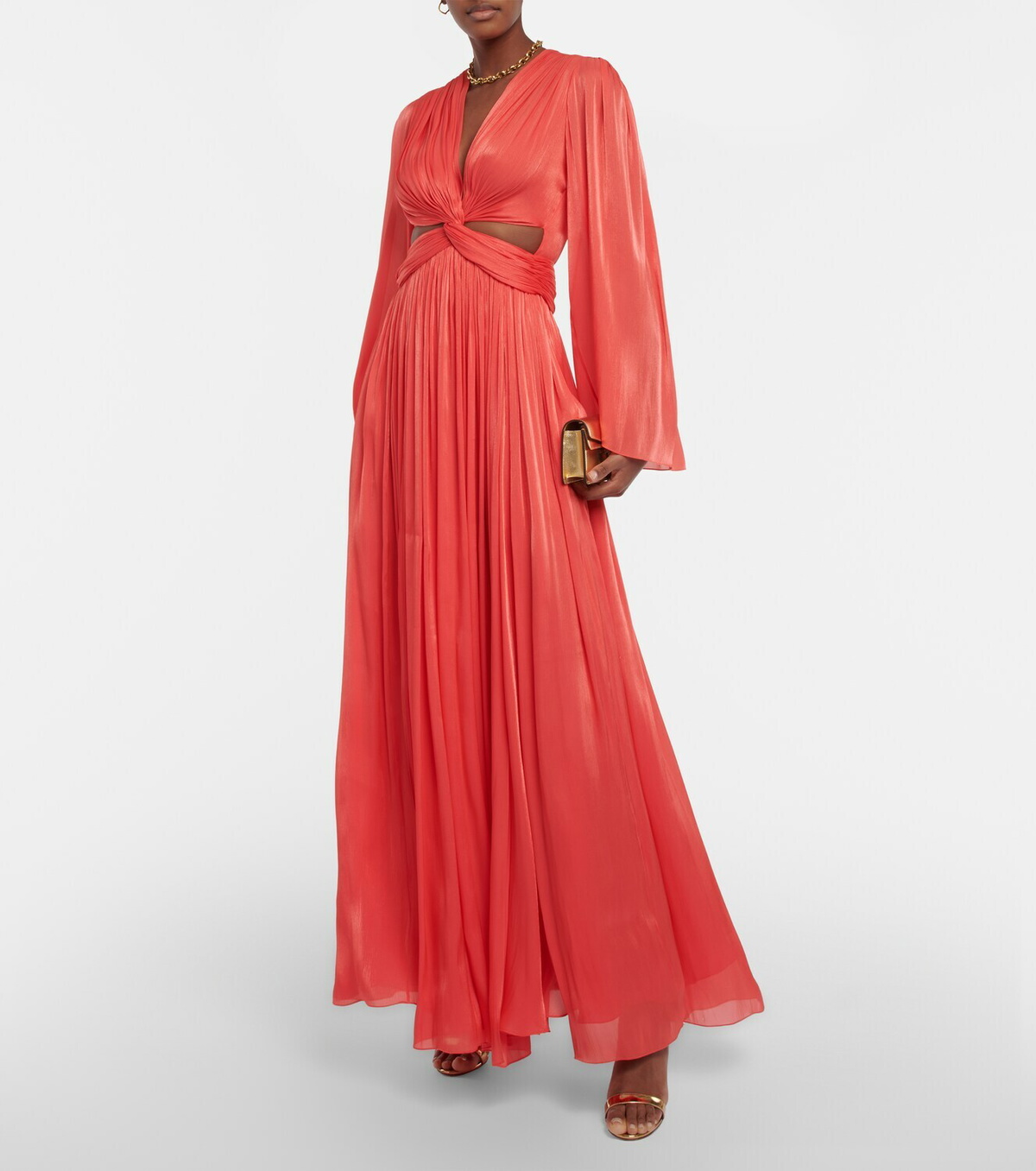 Costarellos Remi georgette maxi dress Costarellos
