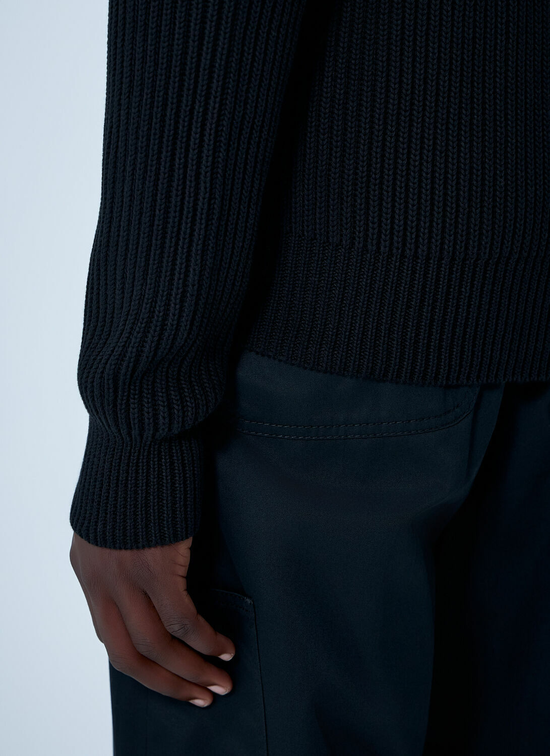 MM6 Maison Margiela Rib Knit Sweater MM6 Maison Margiela