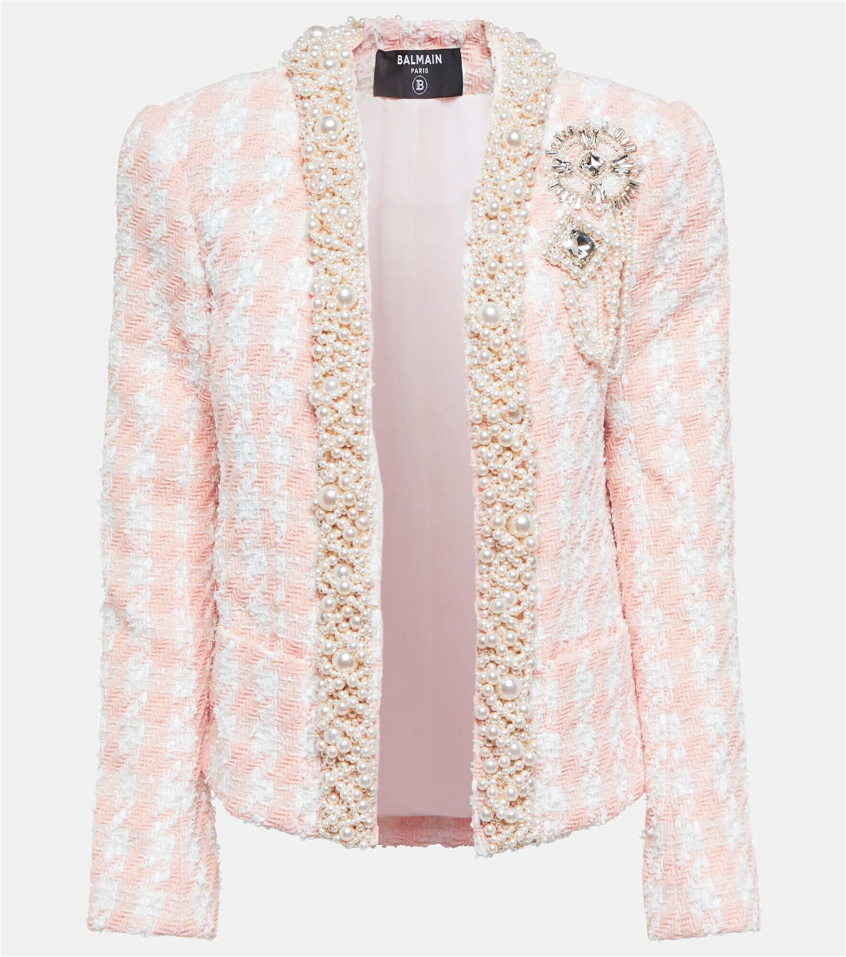 Balmain - Embellished tweed jacket Balmain